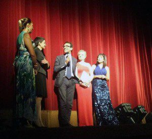 Un momento della serata