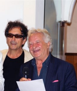 Giuseppe Mascolo con Bruno Colella