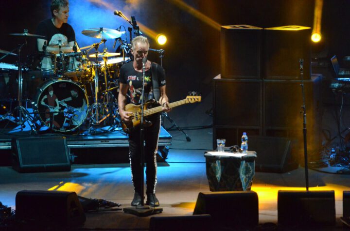 Sting in concerto (foto Carlo Zazzera)
