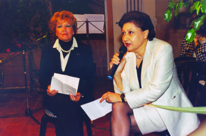 Dacia Maraini con Gioconda Marinelli