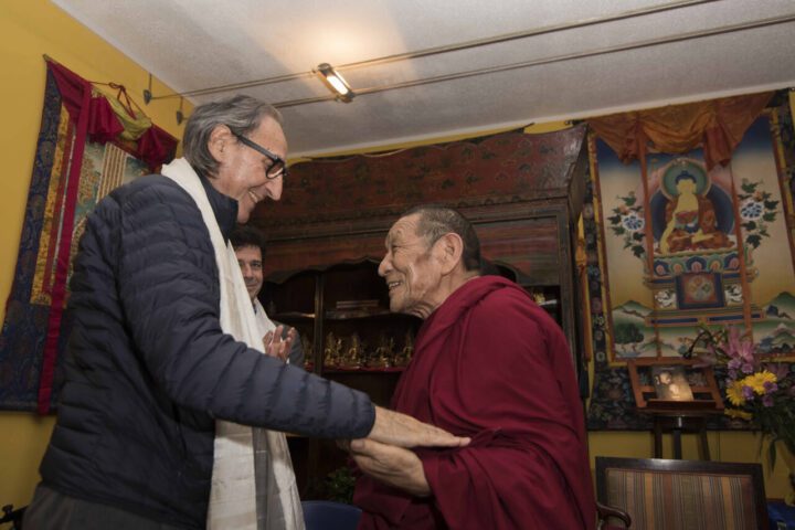 Franco Battiato con Lama