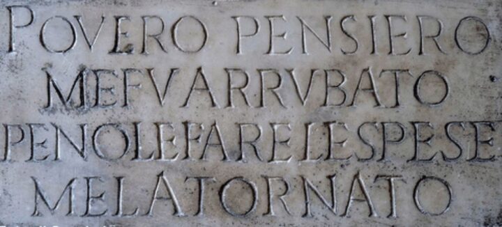 Favole. Vico Pensiero a Napoli 