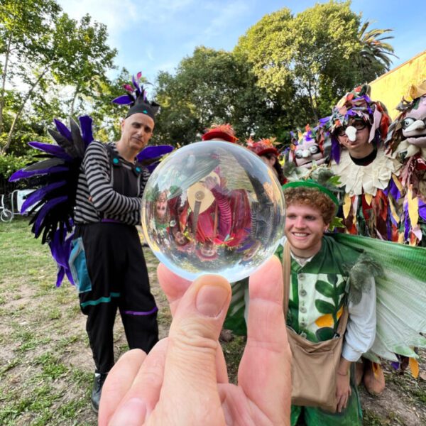 Villa Pamphilj, teatro per i giovani 
"creature alate bolla"