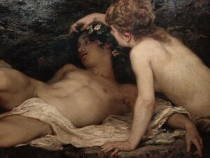 Edouard Theophile Blanchard - Narciso