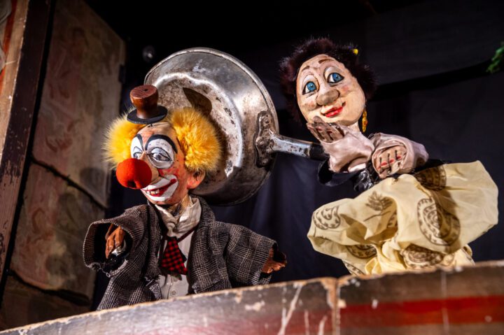 Festival.De Bastiani clown primo piano