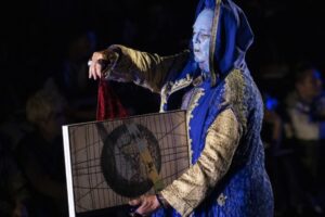 Le nuvole di Amleto - una scena