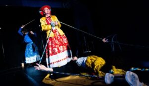 Le nuvole di Amleto - una scena