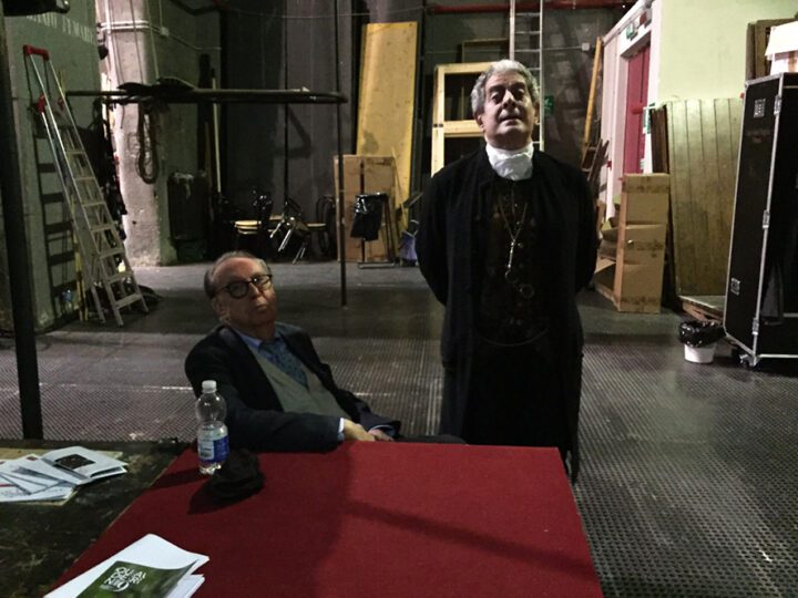 Pomigliano. MaurizioScaparro e Pino Micol