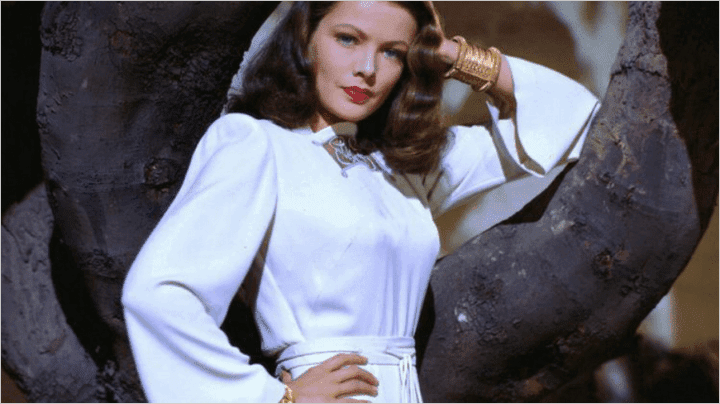 Gene Tierney con Oleg Cassini