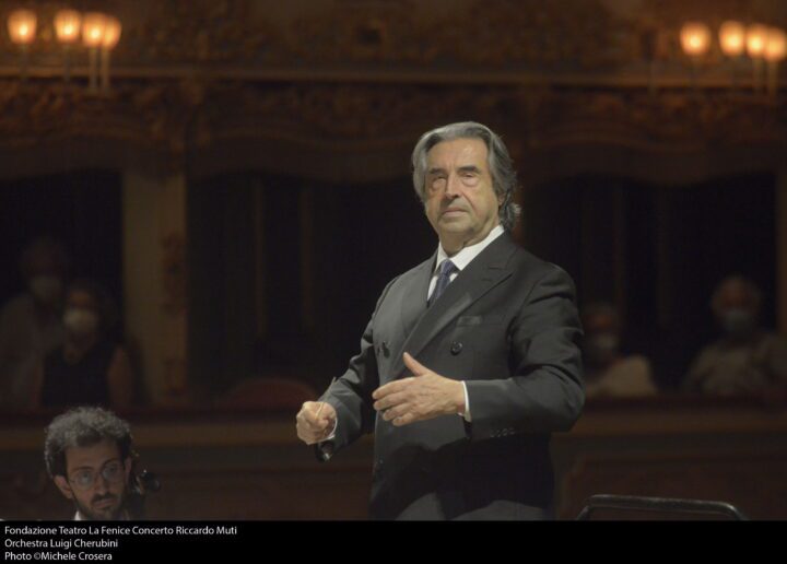 Riccardo Muti alla Fenice - foto di Michele Crosera
