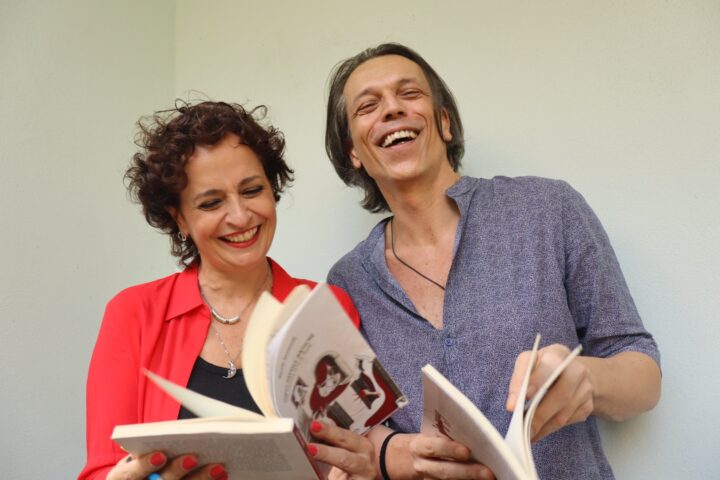 Tre vvote Nella foto gli attori Federica Aiello e Maurizio Murano