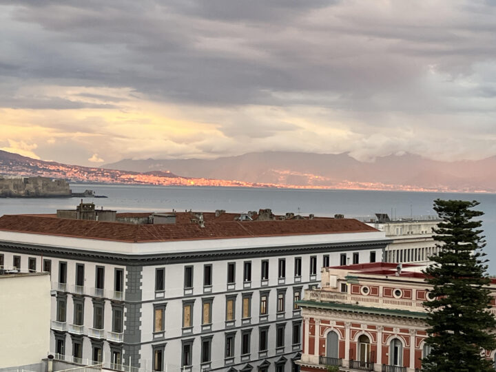 Tramonto su Napoli archivio NT 