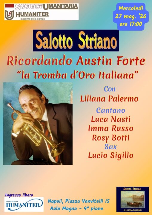 Napoli celebra il Maestro Austin Forte 1 Autin Forte locandina scaled